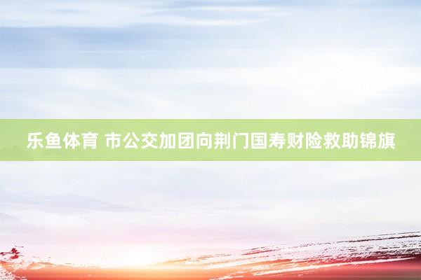 乐鱼体育 市公交加团向荆门国寿财险救助锦旗